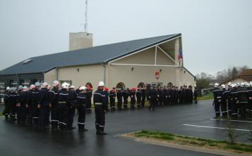 Construction d'un centre de secours à La Chaussée Sur Marne (51)